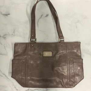 Nine West Mauve Tote Bag